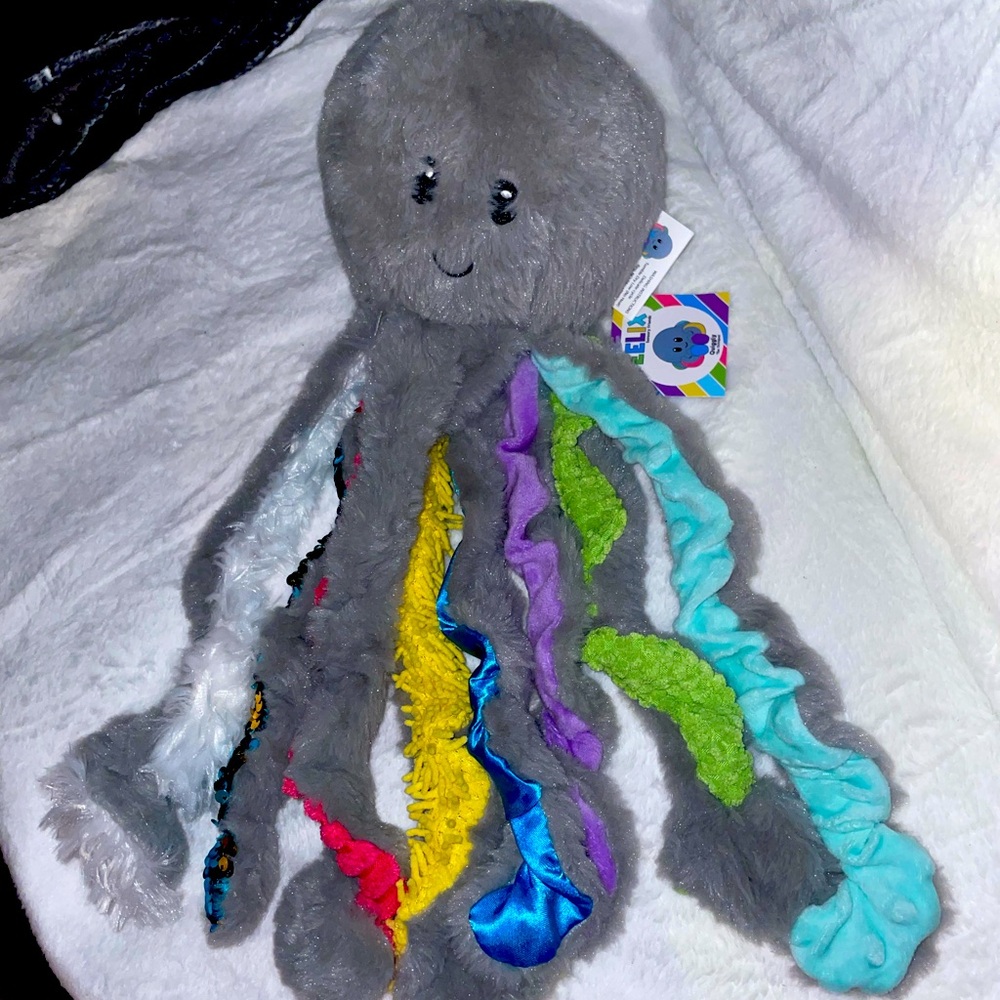 Weighted octopus, plushy